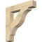 Ekena Millwork Funston Block Rough Sawn Bracket, Douglas Fir, 6"W x 36"D x 36"H BKT06X36X36FST05RDF - alternate 1
